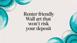 Renter Friendly Wall Art That Won't Risk Your Security Deposit